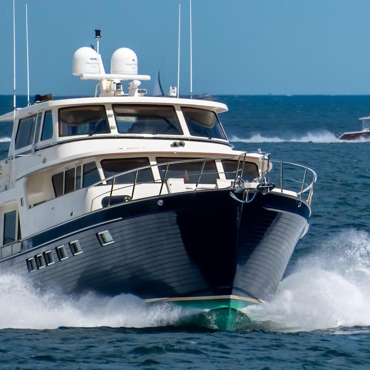 Yacht way of life scene
